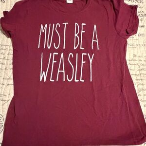 Harry Potter Weasley Graphic Tee